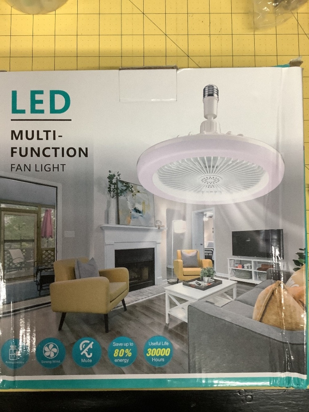 Multi Function Aromatherapy Fan Light